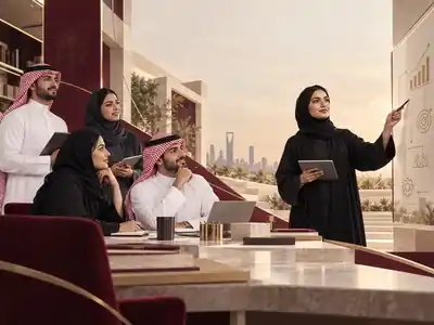 ورشة تطوير مهني لمجموعة من المتدربين السعوديين