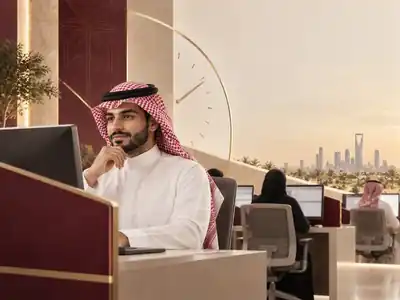 متقدم سعودي في مركز اختبار محوسب